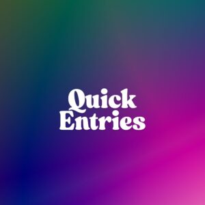 1000 Quick Entries
